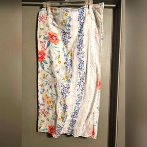 Old Navy Swimsuit  Floral Sarong